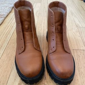 Lug-sole boots